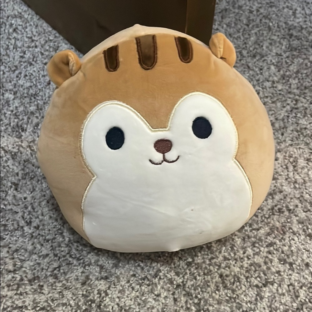 Cute Tan and White Plush Toy